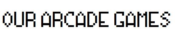 Our Arcade Games字体
