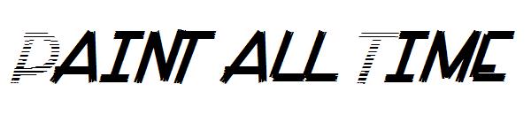 Paint all Time字体