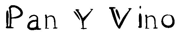 Pan Y Vino字体