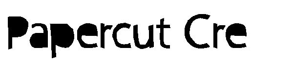 Papercut Cre字体