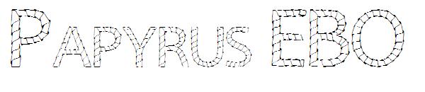 Papyrus EBO字体