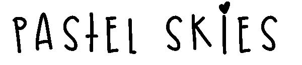 Pastel Skies字体