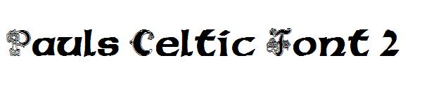 Pauls Celtic Font 2字体