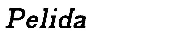 Pelida字体