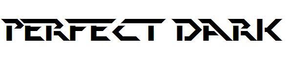 Perfect Dark字体