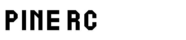 Pine RC字体