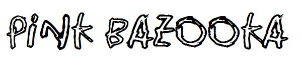Pink Bazooka字体