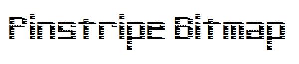 Pinstripe Bitmap字体