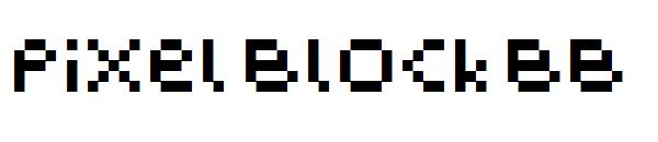 Pixel Block BB字体