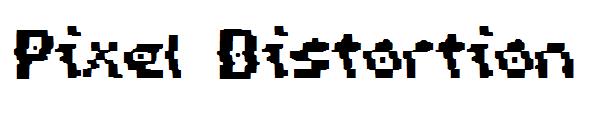 Pixel Distortion字体