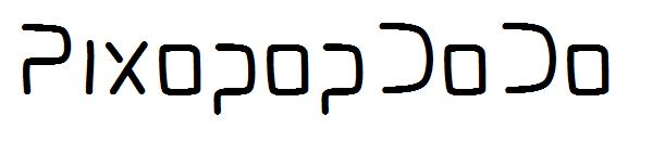PixopopDoDo字体