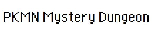 PKMN Mystery Dungeon字体