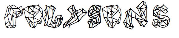 Polygons字体