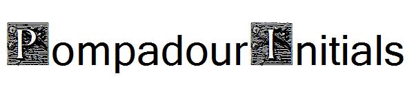 Pompadour Initials字体