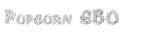 Popcorn EBO字体