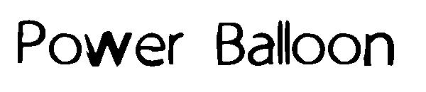 Power Balloon字体