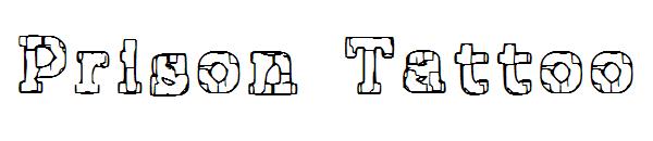 Prison Tattoo字体