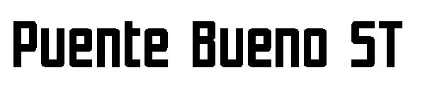 Puente Bueno ST字体