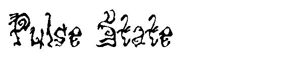 Pulse State字体