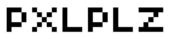 PXLPLZ字体