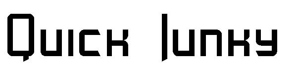 Quick Junky字体