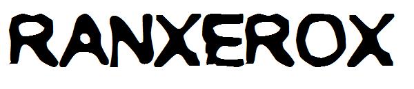 Ranxerox字体