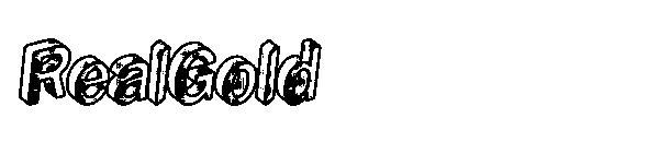 RealGold字体