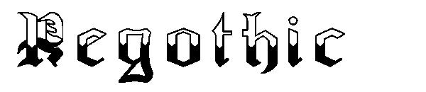 Regothic字体