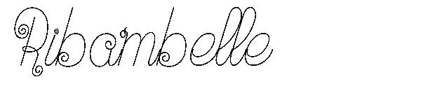 Ribambelle字体