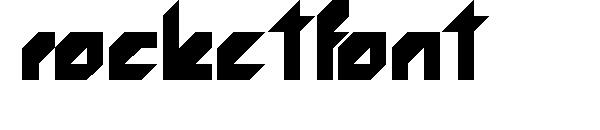 Rocketfont字体