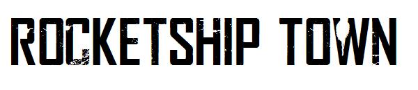 Rocketship Town字体