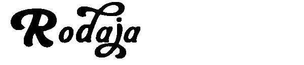 Rodaja字体