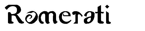 Romerati字体