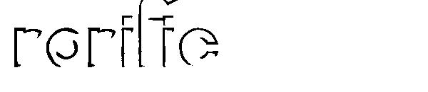 Rorific字体