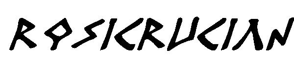 Rosicrucian字体