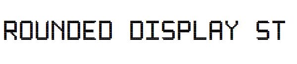 Rounded Display ST字体
