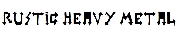 Rustic Heavy Metal字体