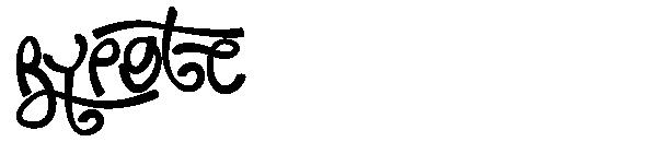 Rypote字体