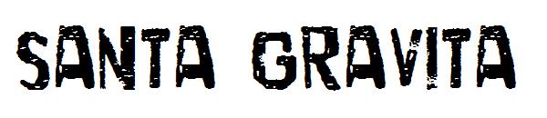 Santa Gravita字体
