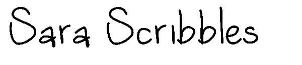 Sara Scribbles字体