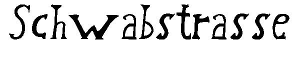 Schwabstrasse字体