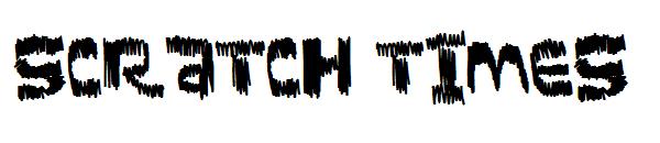Scratch Times字体