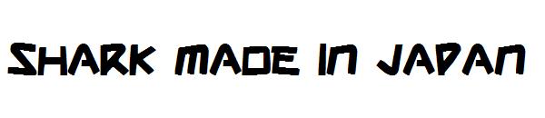 Shark Made In Japan字体