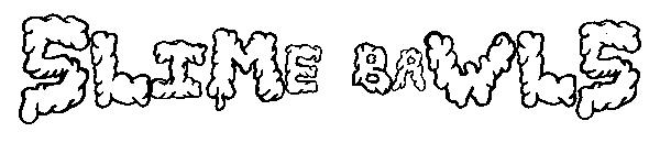 Slime Bawls字体