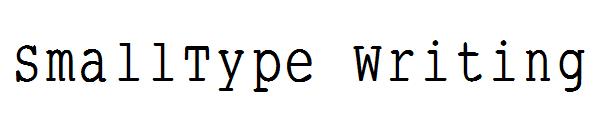 SmallType Writing字体