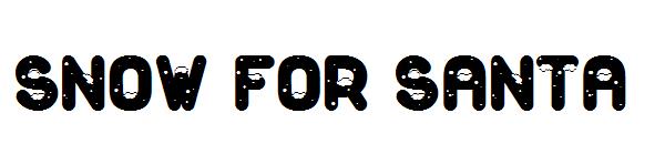 Snow For Santa字体