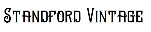 Standford Vintage字体