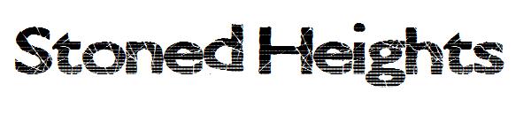Stoned Heights字体