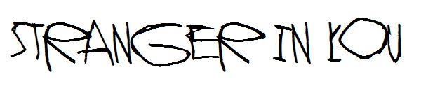 Stranger In You字体