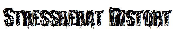 Stressberat Distort字体
